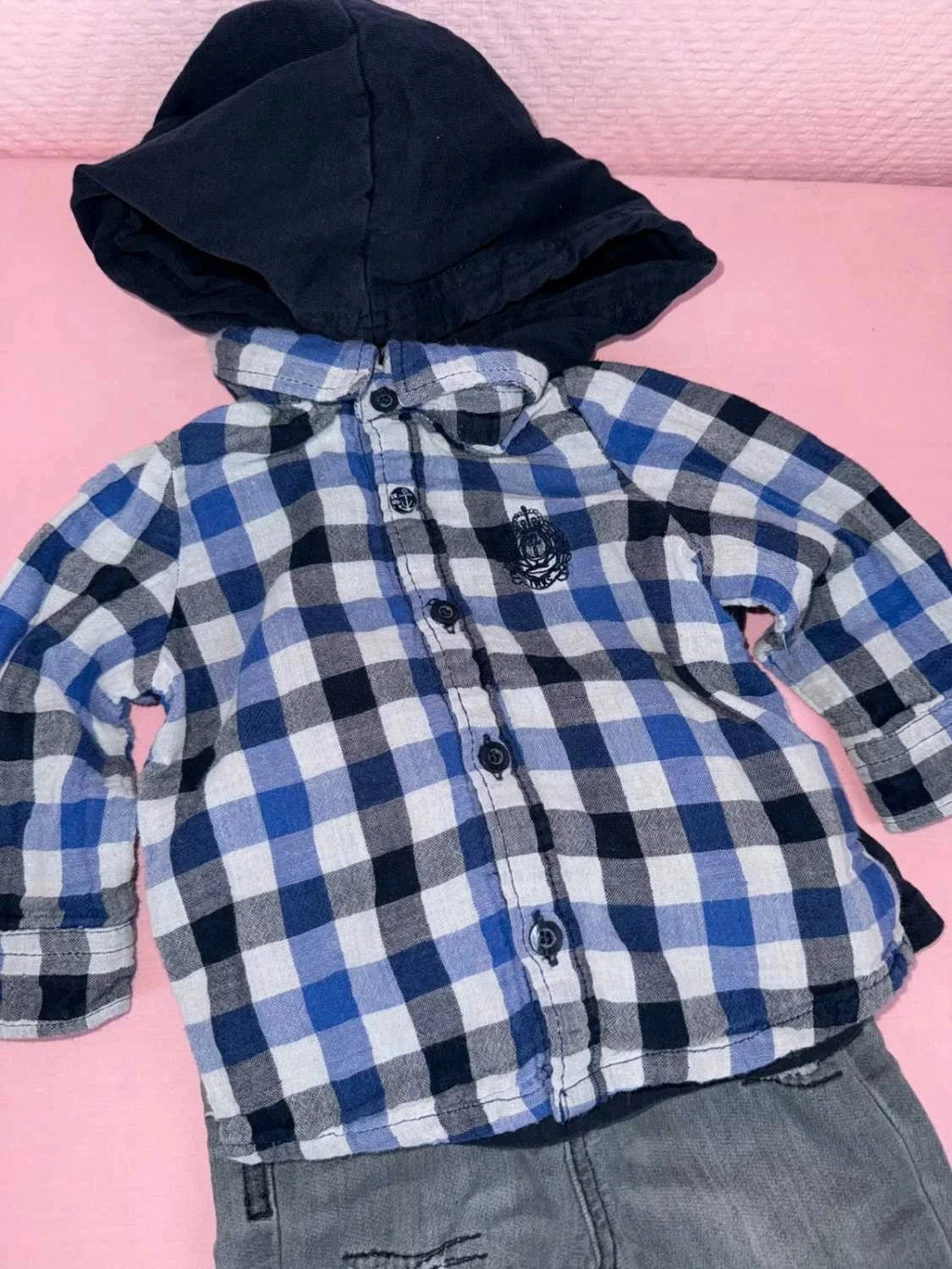 Ensemble garçon ikks taille 6 mois très bon état – photo 5